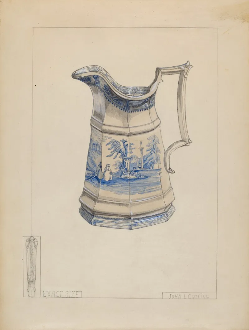Syrup Pitcher 2 by John Cutting - Canvas Print