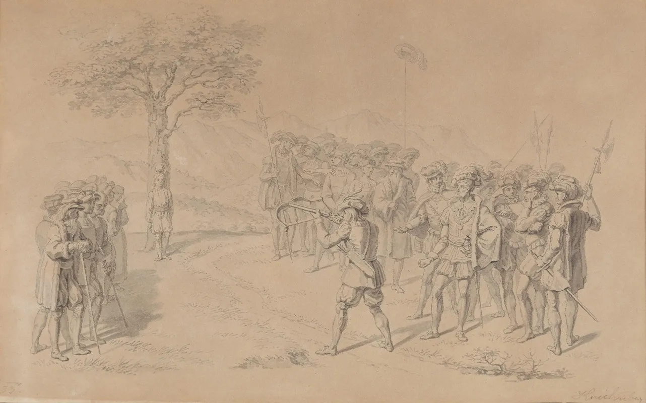 Szene Aus Wilhelm Tell