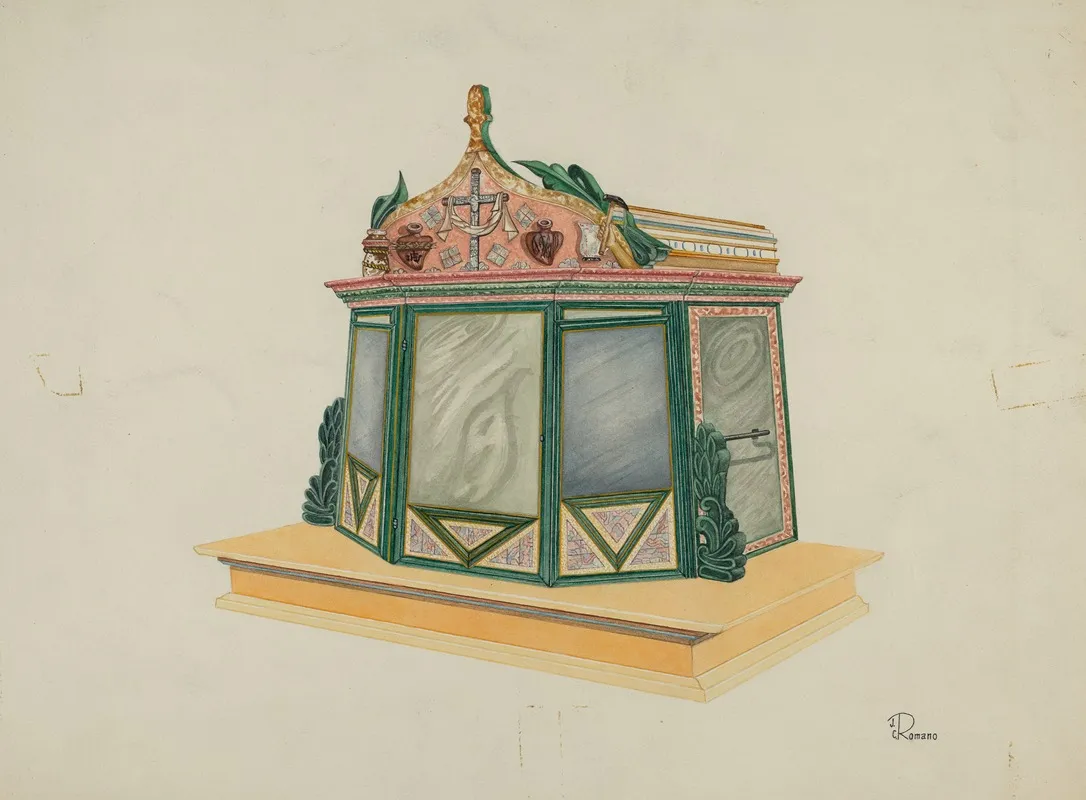Tabernacle 2 by Josephine C. Romano - Canvas Print