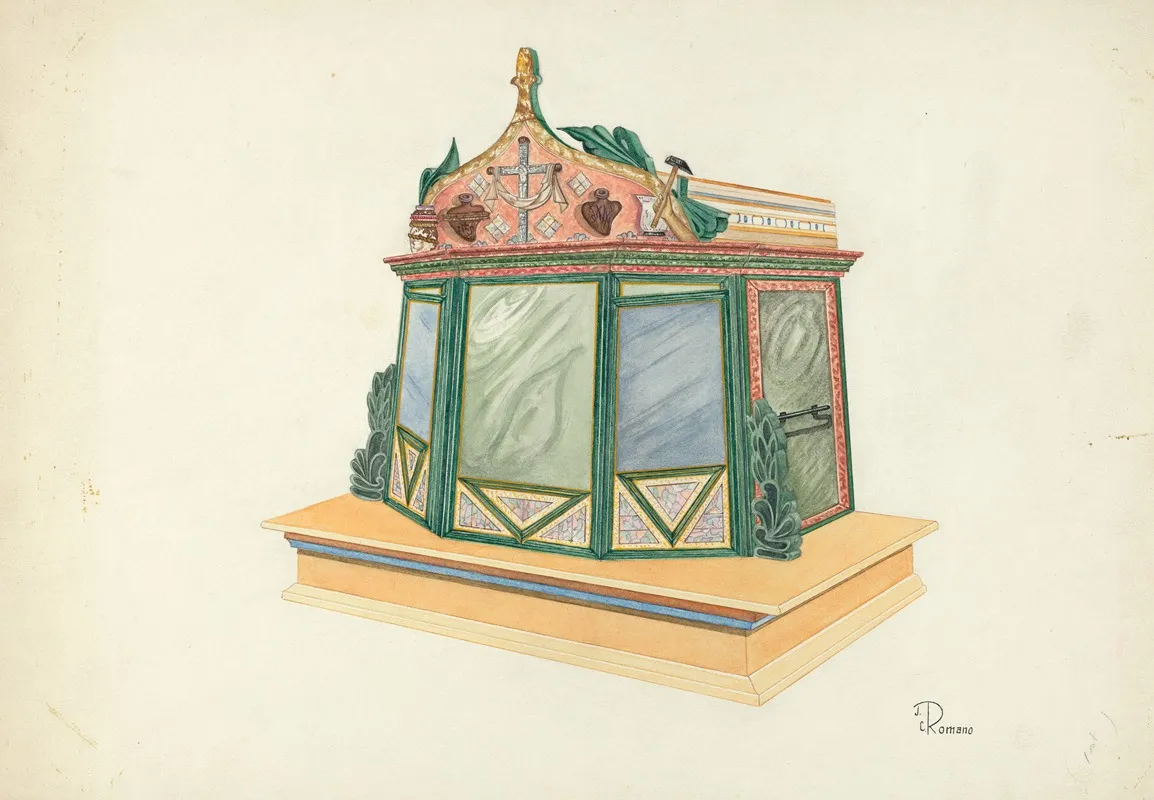 Tabernacle by Josephine C. Romano - Canvas Print
