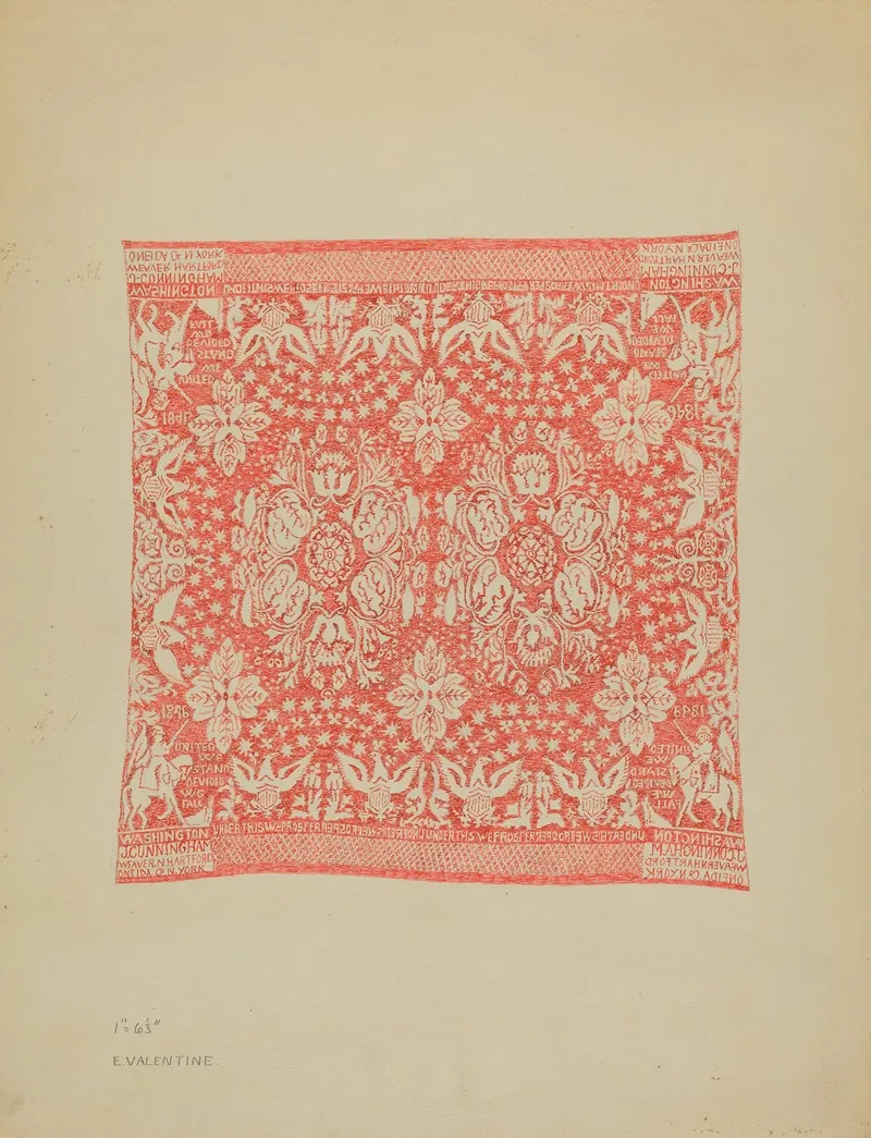 Tablecloth by Elizabeth Valentine - Canvas Print