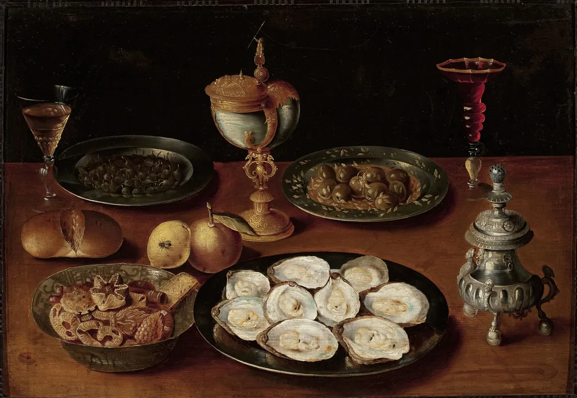 Tableware by Osias Beert the Elder - Canvas Print