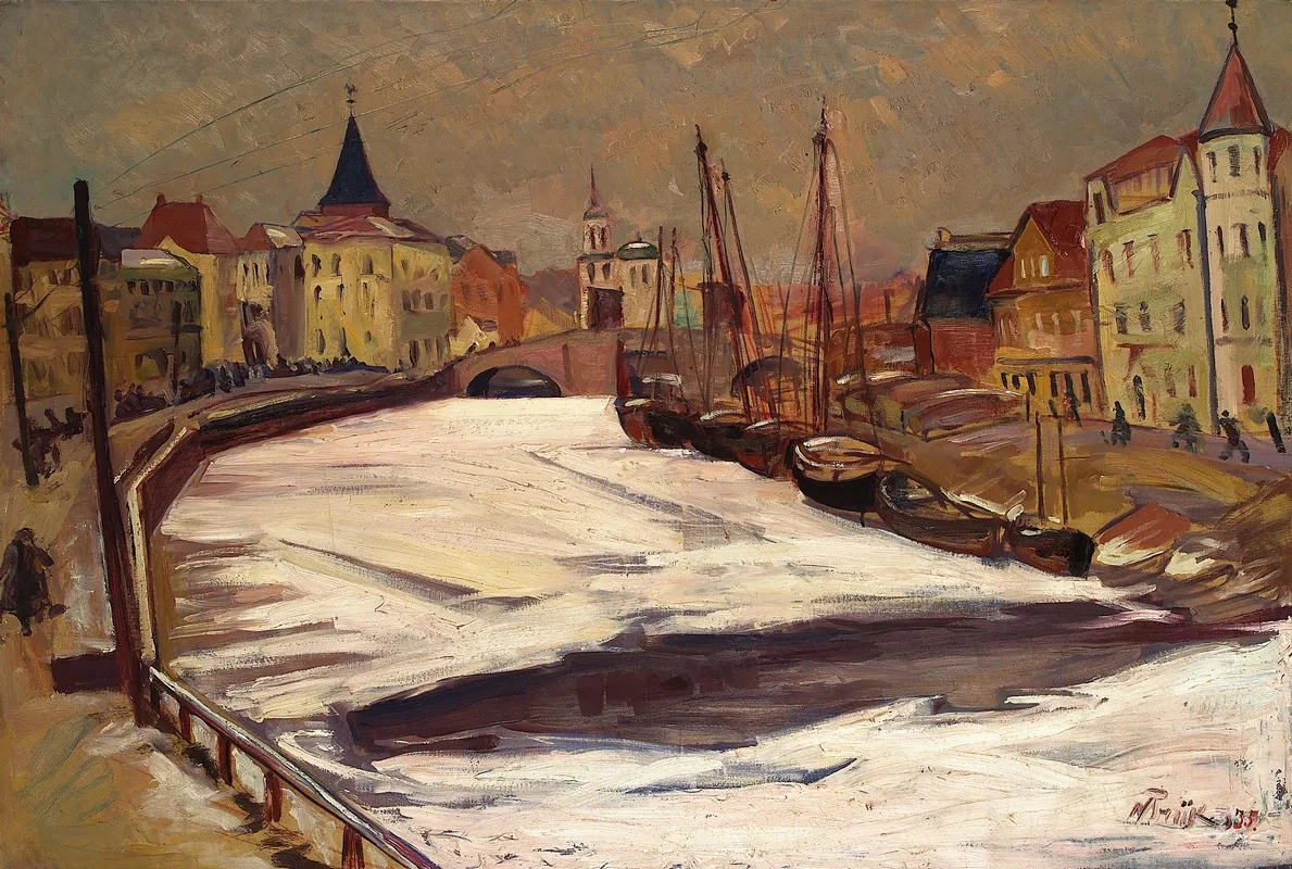 Talvine Tartu Emajoega