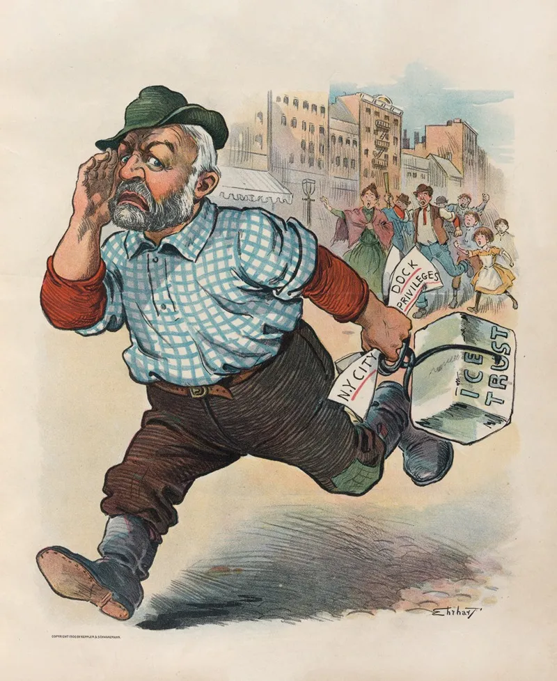 Tammanys Anti Trust Game by Samuel Ehrhart - Canvas Print