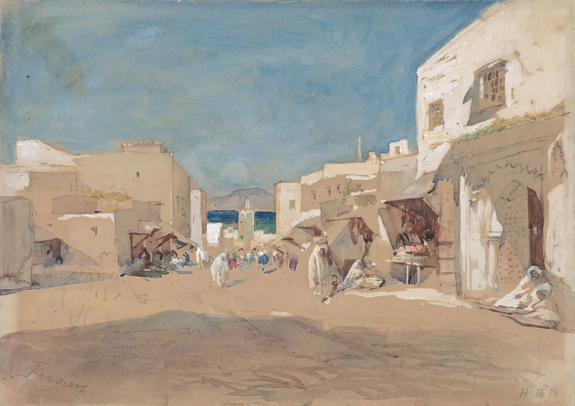 Tangiers 4 by Hercules Brabazon Brabazon - Canvas Print