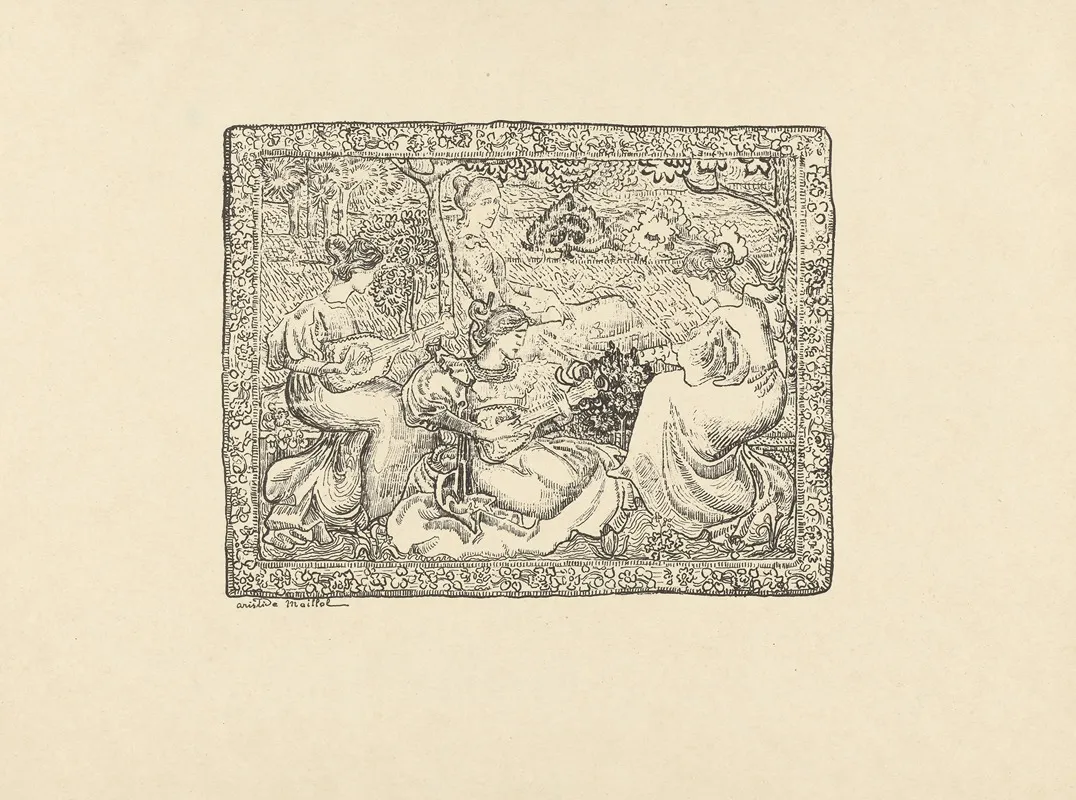 Tapisserie Ou Concert Champetre
