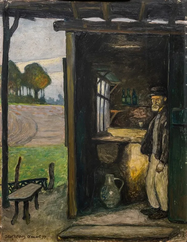 Tavarn In Clamart by Olof Sager-Nelson - Canvas Print