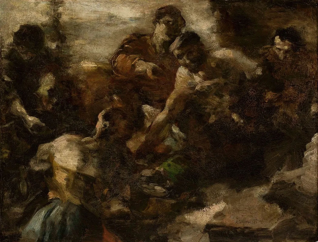 Tavern In Rome Sketch