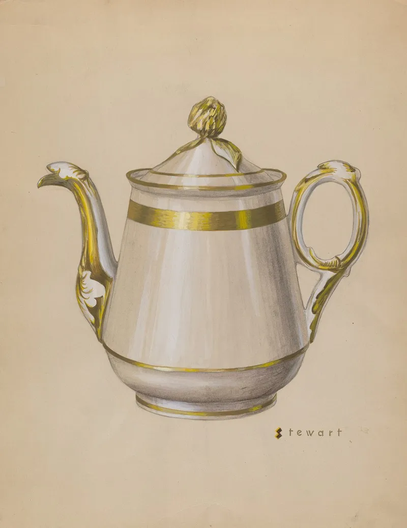 Teapot 32 by Robert Stewart - Canvas Print