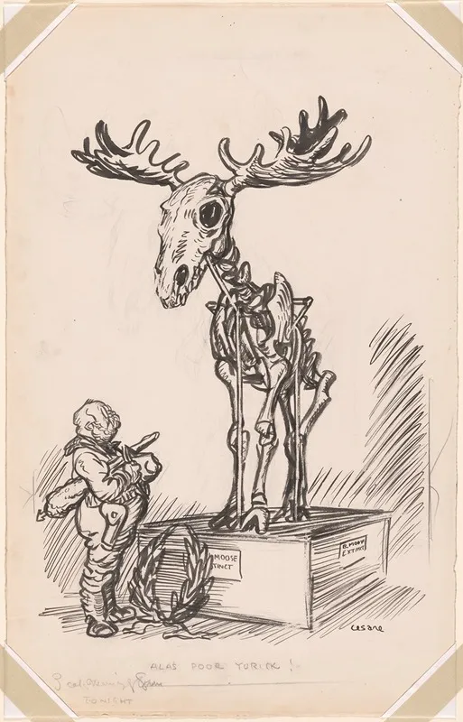 Teddy Roosevelt And Oscar Edward Cesare