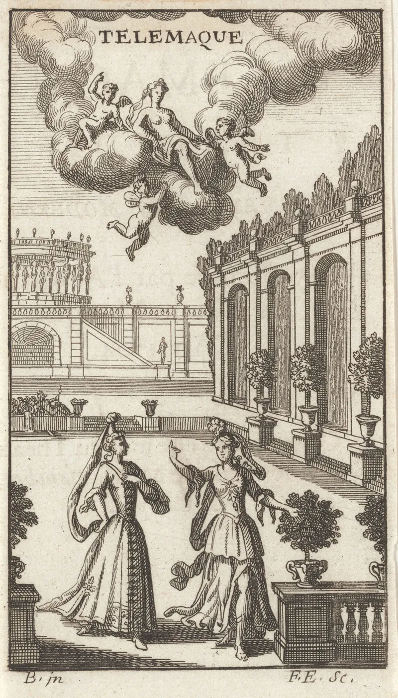 Telemaque by Franz Ertinger - Canvas Print