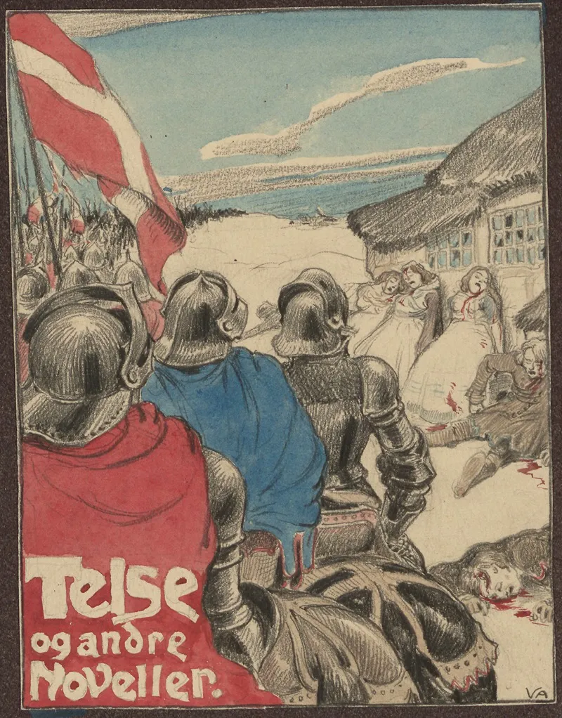 Telse Og Andre Noveller by Valdemar Andersen - Canvas Print