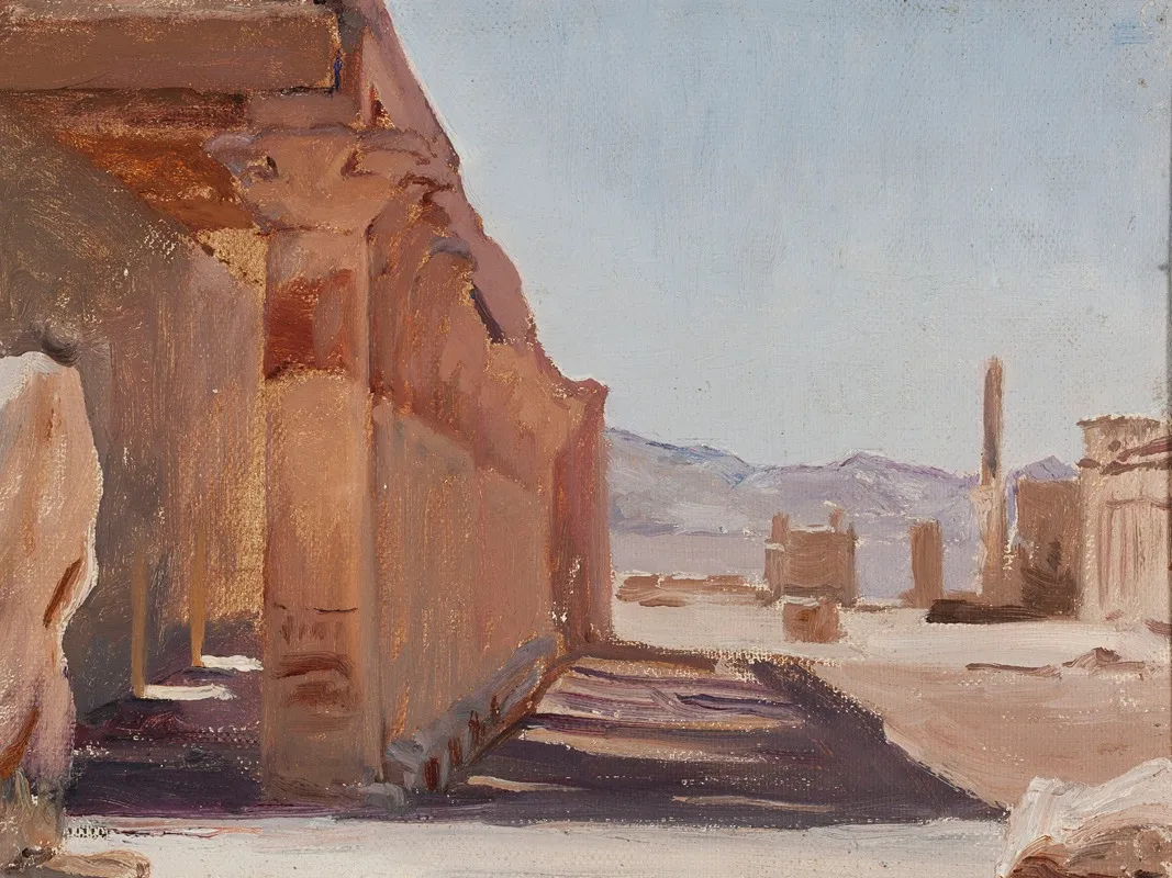Temple From The Journey To Egypt