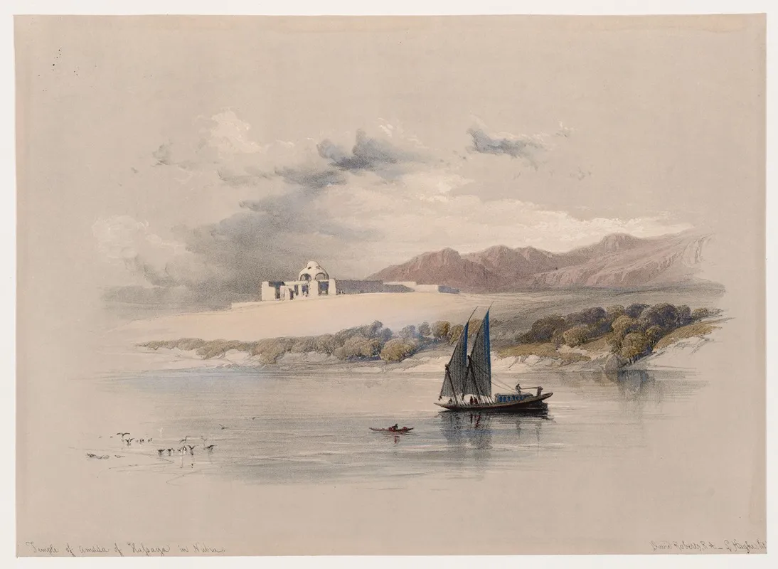 Temple Of Amada Of Hassaya In Nubia
