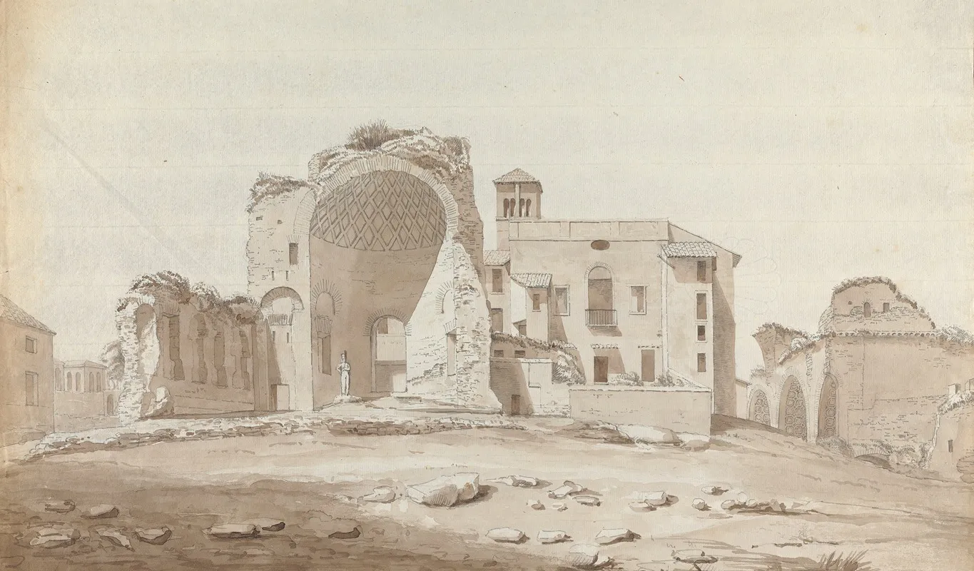 Temple Of Venus And Rome Palatine