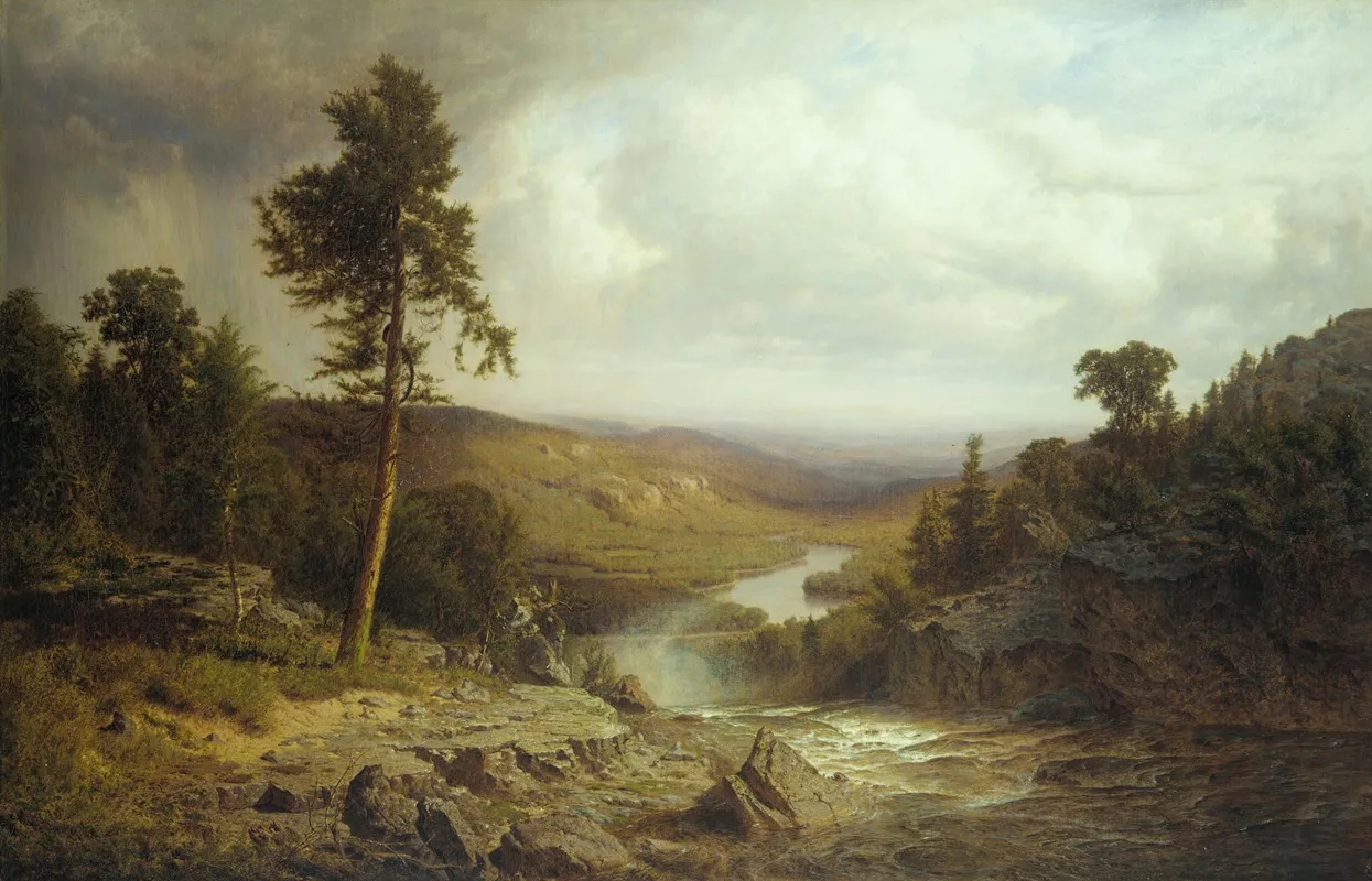 Tennessee by Alexander Helwig Wyant - Canvas Print