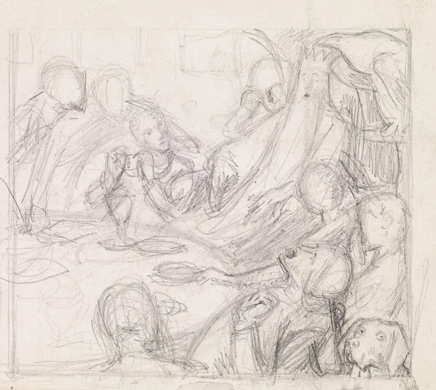 Tennysons The Day Dream Sketch Of The King And Courtiers Awakening The Revival