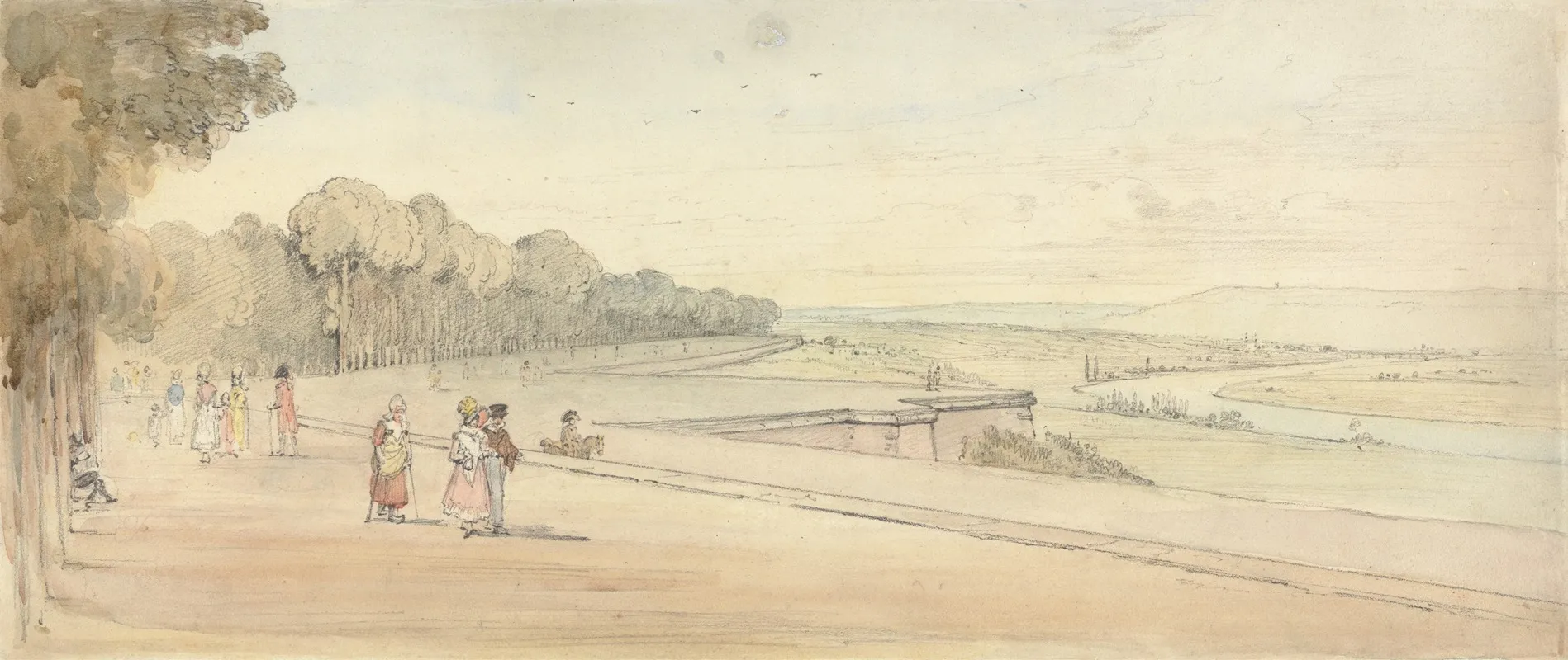 Terrace At St Germain En Laye