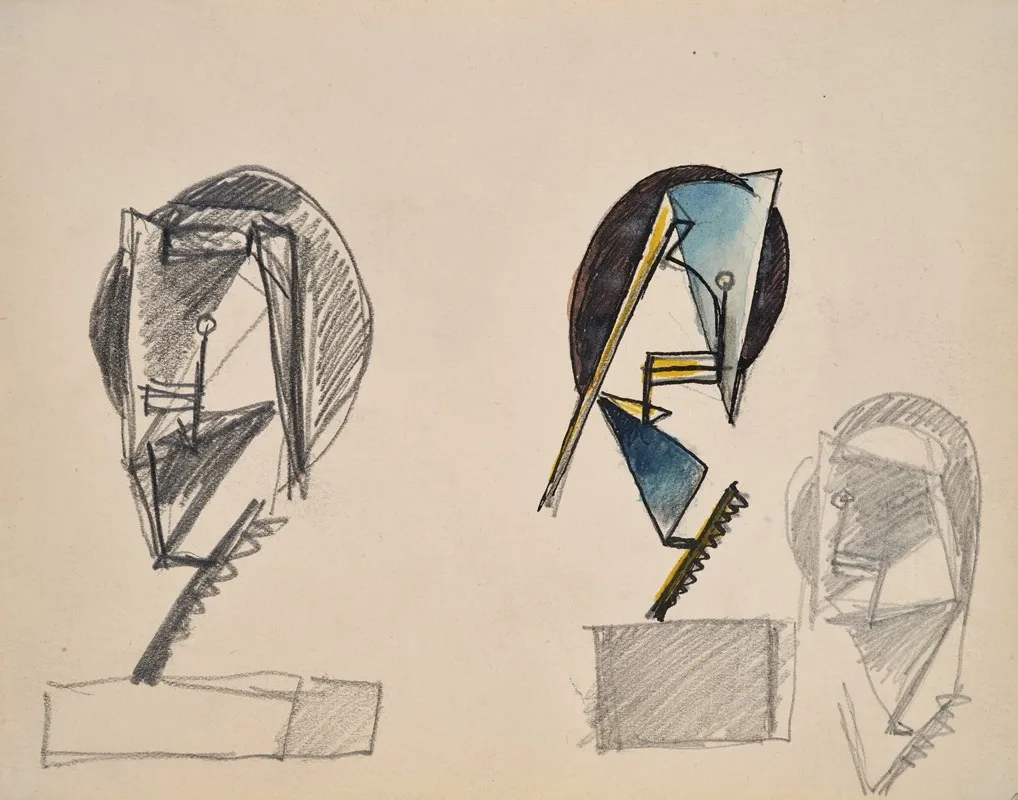 Tetes 5 by Julio González - Canvas Print