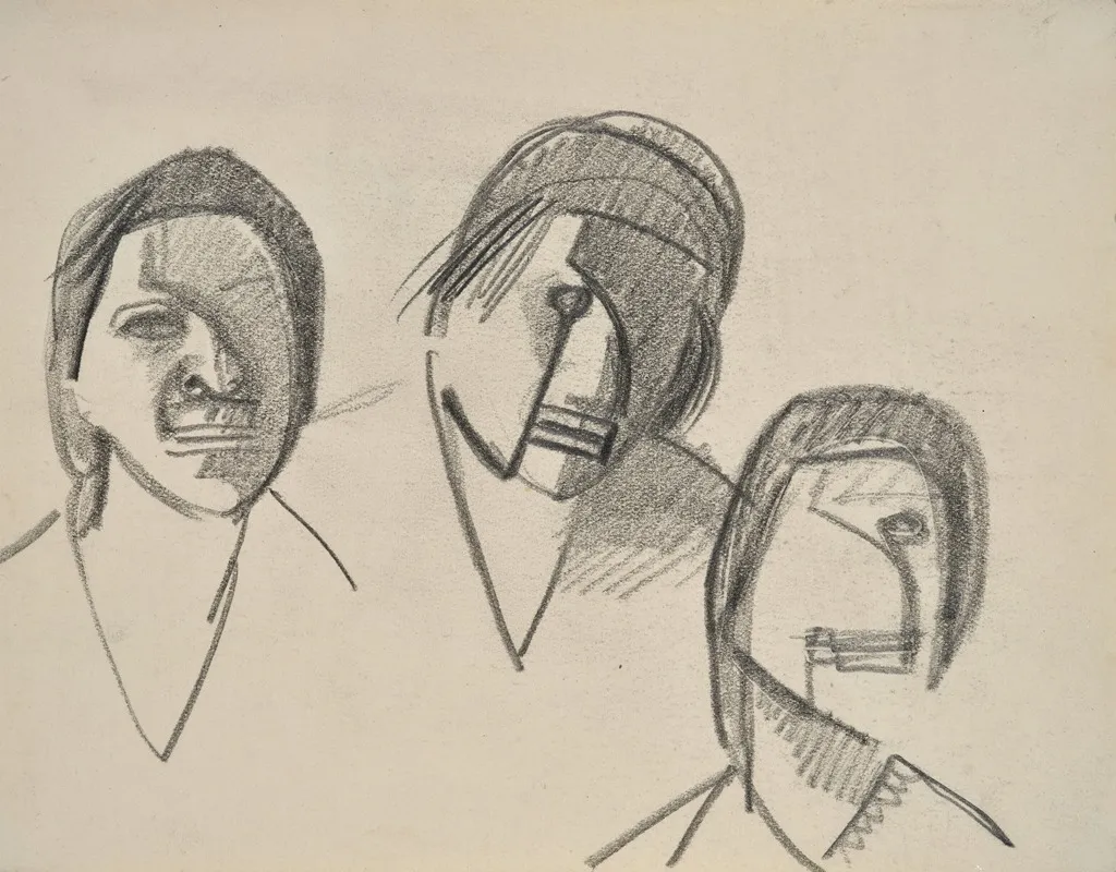 Tetes 6 by Julio González - Canvas Print