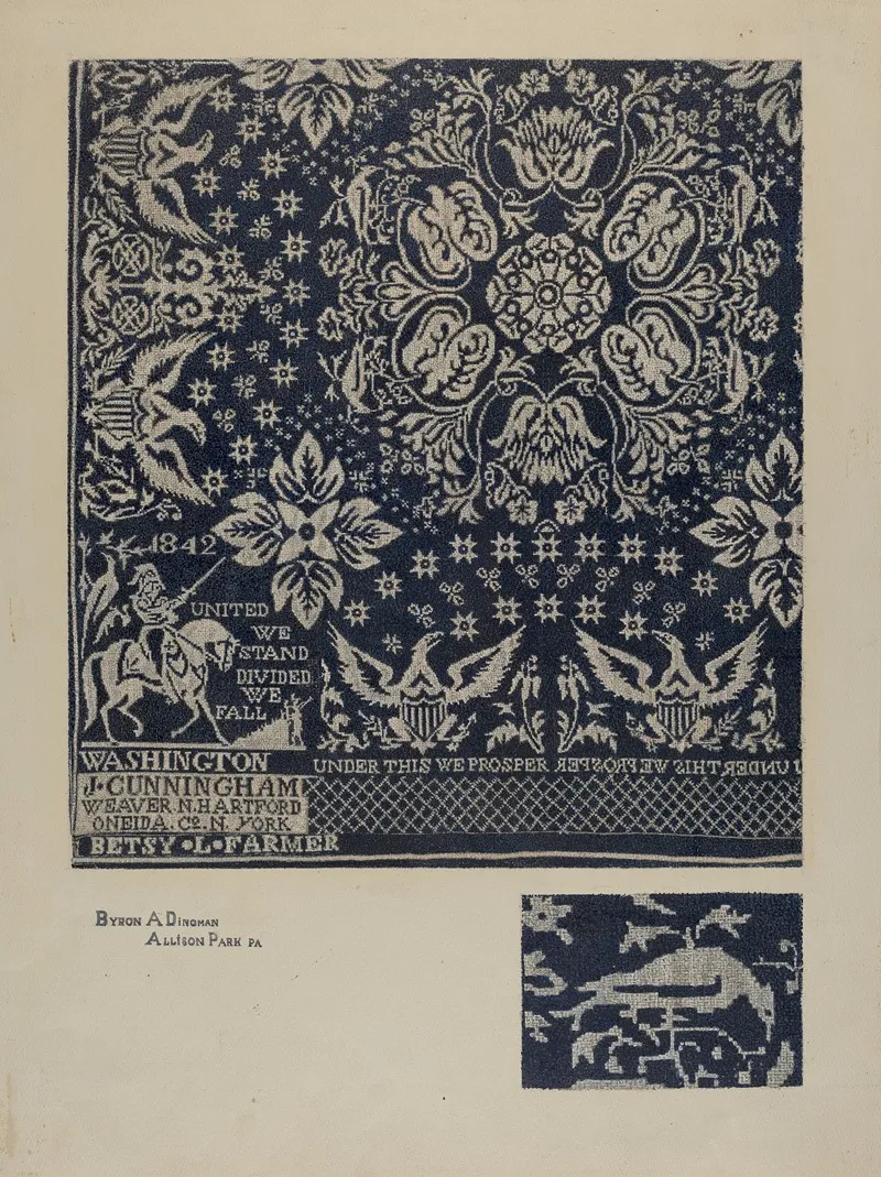 Textile Of George Washington