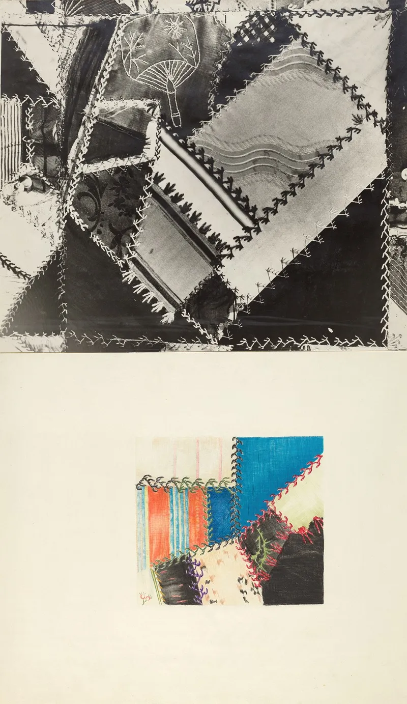 Textile Technique Demonstration 2 by American 20th Century - Canvas Print