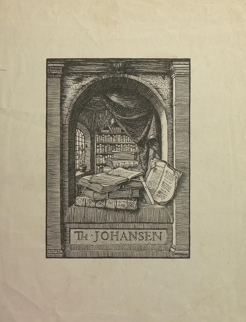 Th Johansen by Johan Kristian Kongstad - Canvas Print