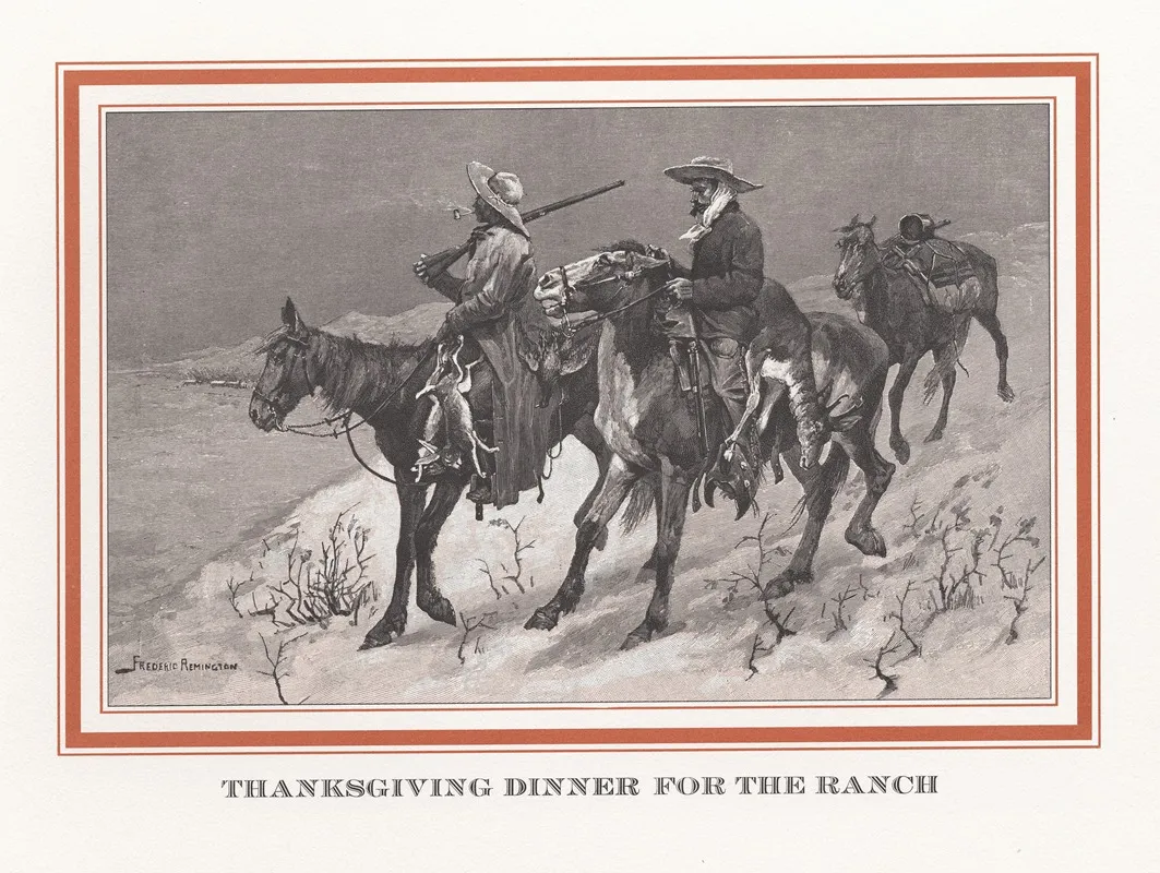 Thanksgiving Dinner For The Ranch