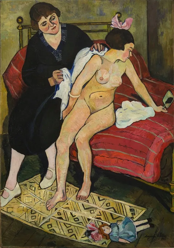 The Abandoned Doll by Suzanne Valadon - Canvas Print