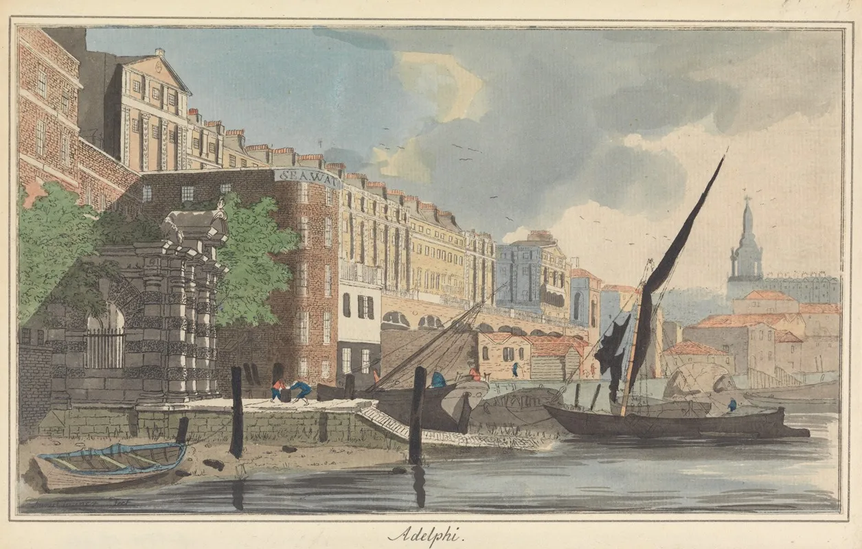 The Adelphi by Daniel Turner - Canvas Print