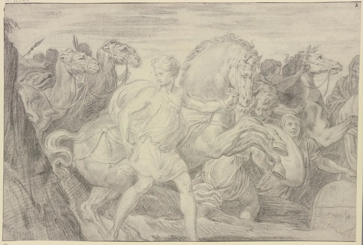 The Adoration Of The Kings 15 by Abraham van Diepenbeeck - Canvas Print