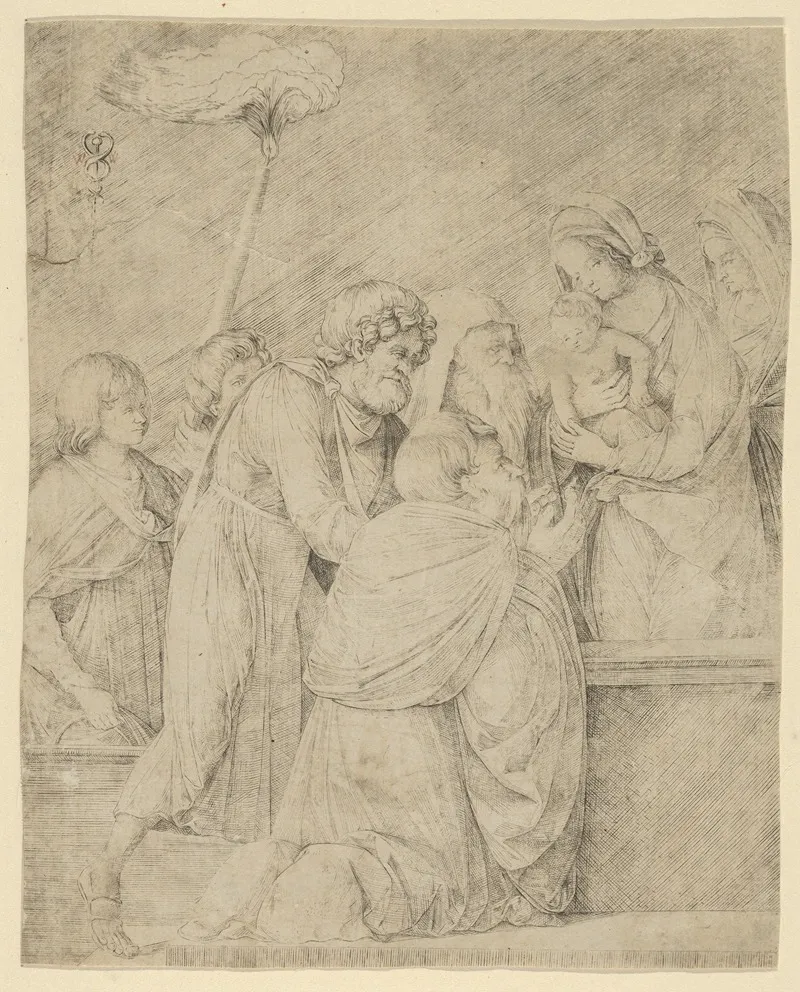 The Adoration Of The Magi 116 by Jacopo de' Barbari - Canvas Print