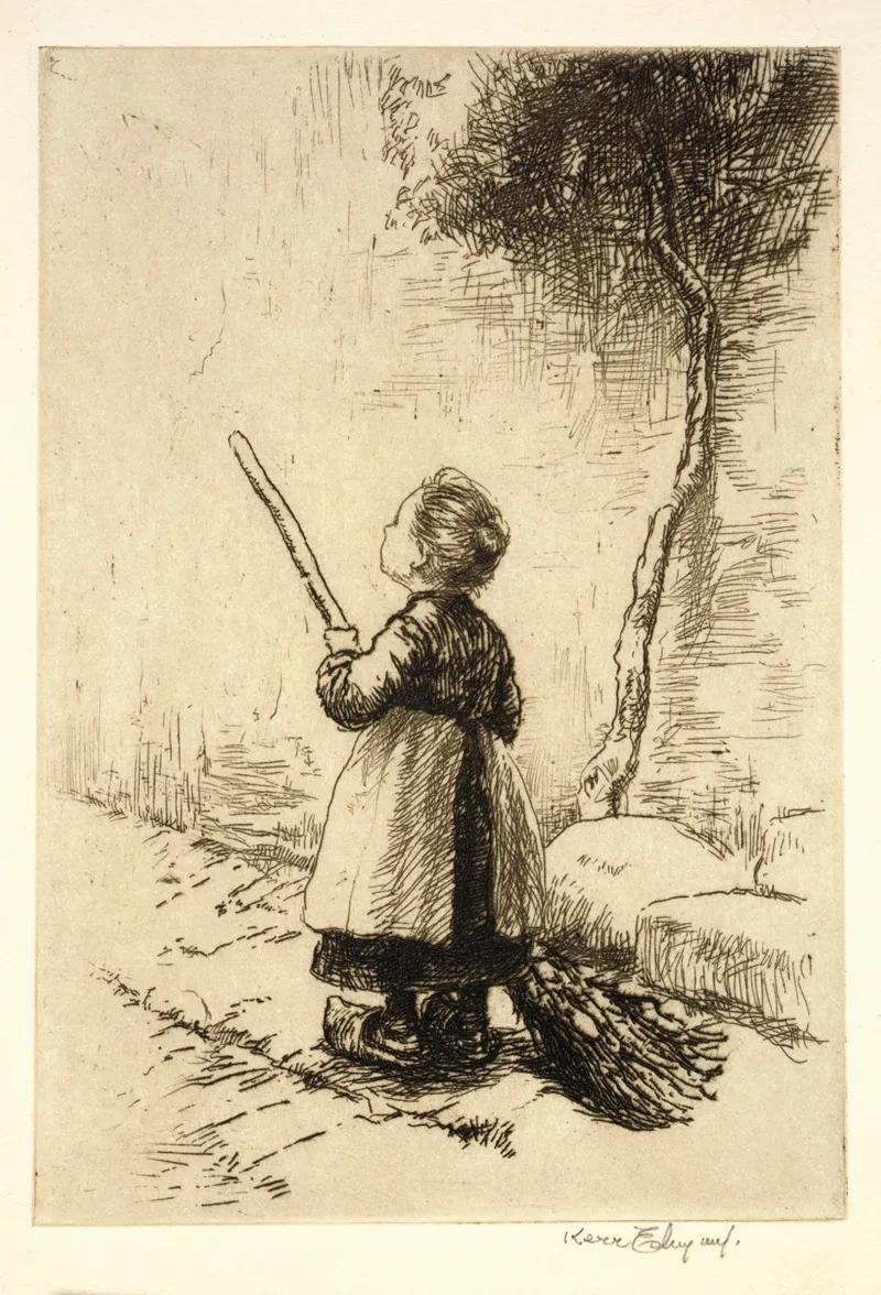 The Airplane by Kerr Eby - Canvas Print