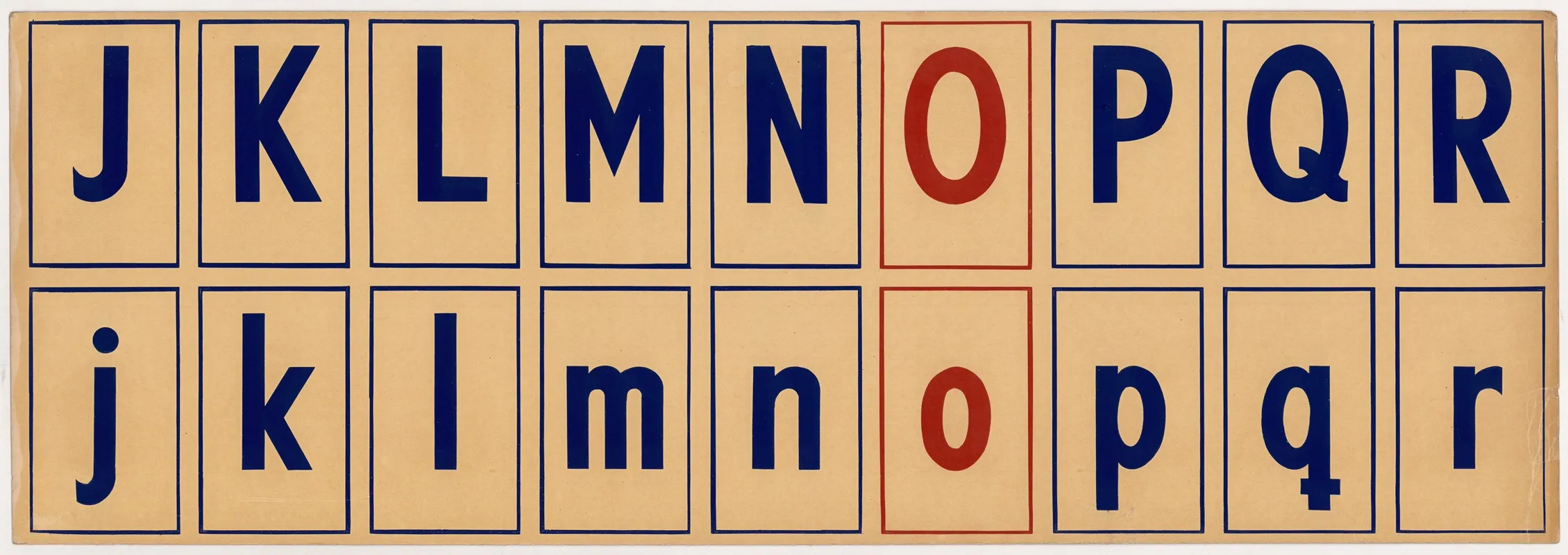 The Alphabet J To R