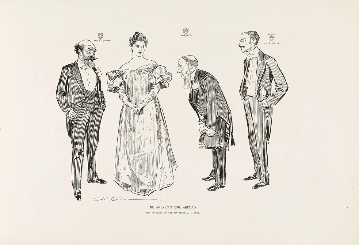 The American Girl Abroad Some Features Of The Matrimonial Market