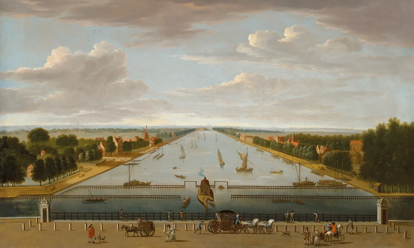 The Amstel From The Hogesluis Facing South