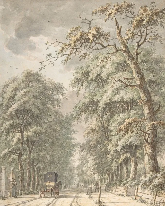 The Amstelveen Road From Amsterdam Towards Amstelveen