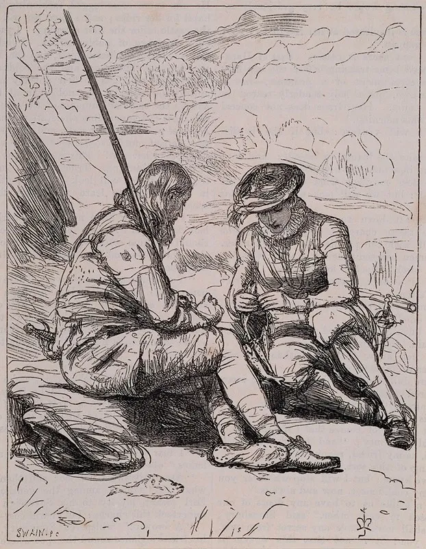 The Anglers Of The Dove Stansbury And Felton Sort The Prey