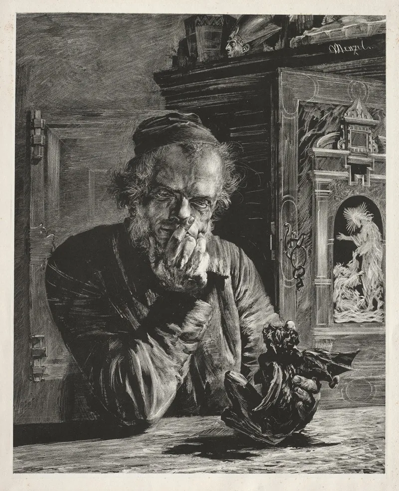 The Antiquary Self Portrait