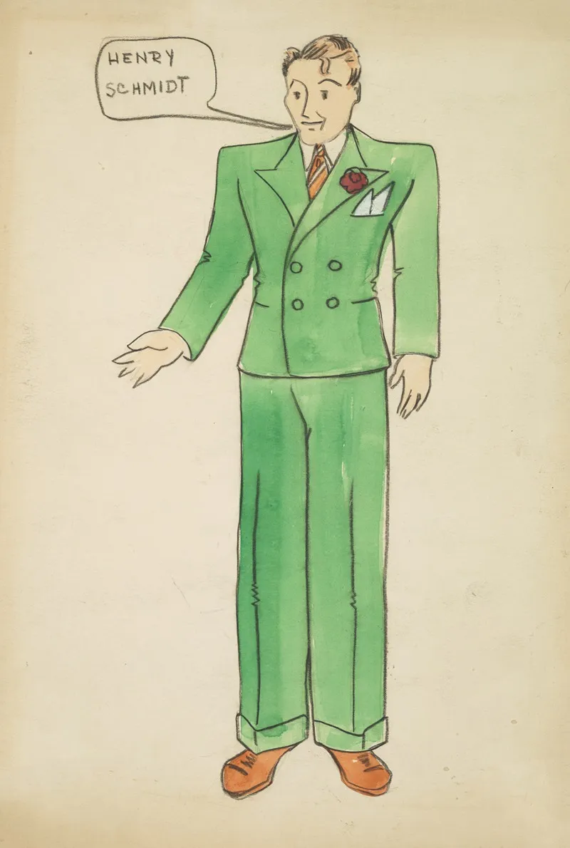 The Apostle Henry Schmidt by Maxine Borowsky - Canvas Print