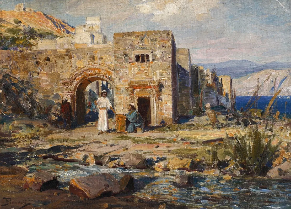 The Apostle Matthew by Vasily Dmitrievich Polenov - Canvas Print