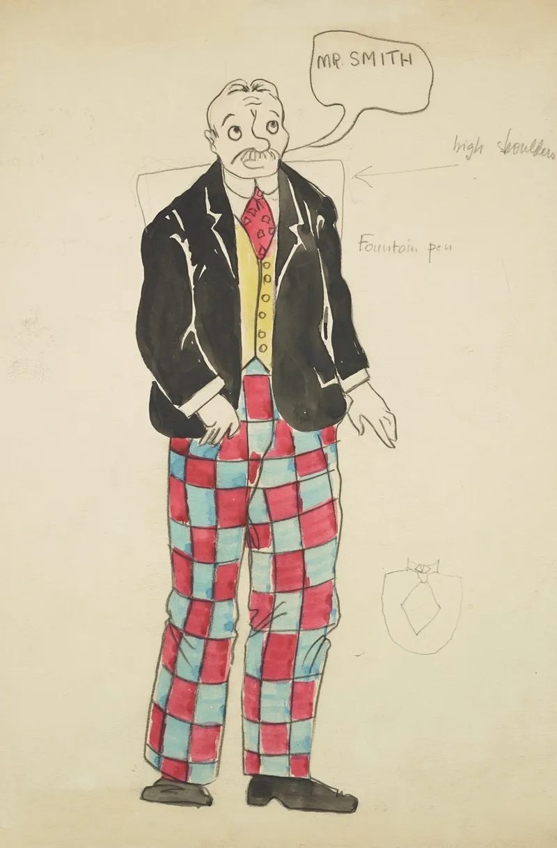 The Apostle Mr Smith by Maxine Borowsky - Canvas Print