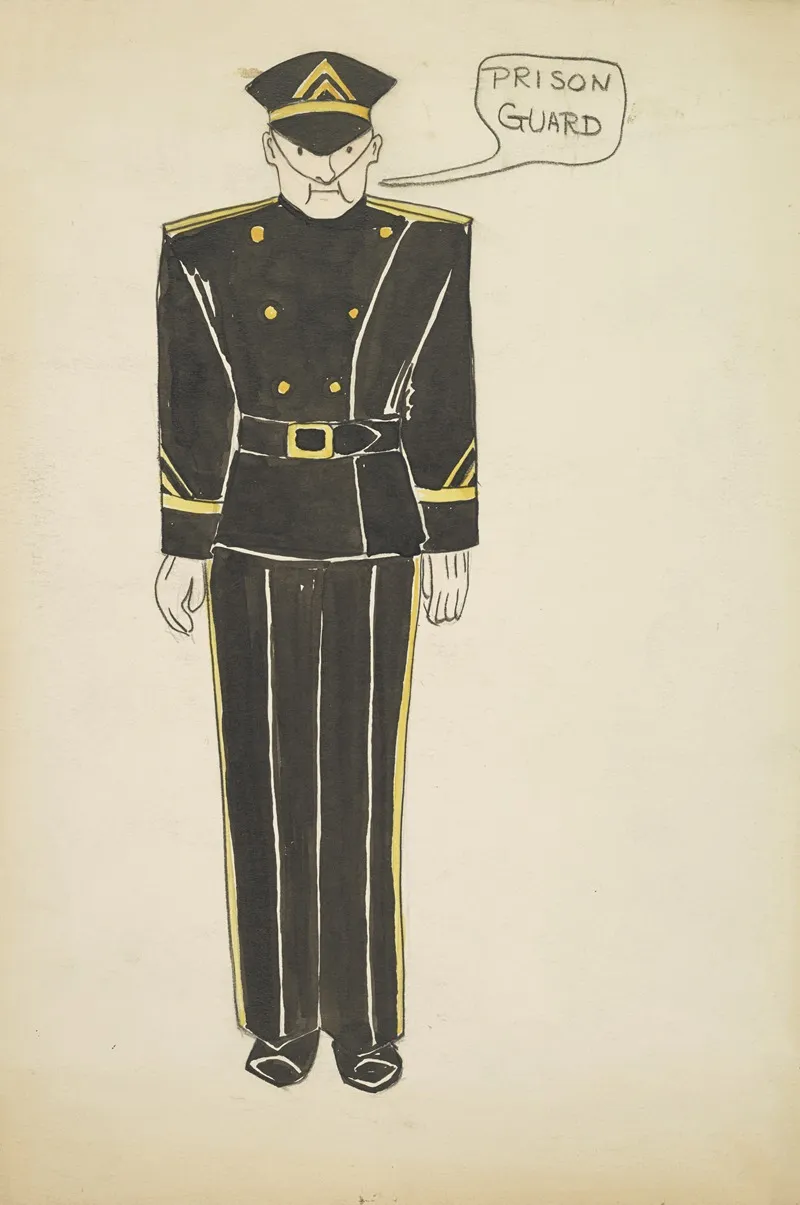 The Apostle Prison Guard by Maxine Borowsky - Canvas Print