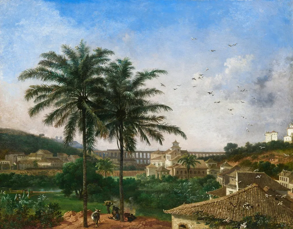 The Aqueduct At Rio De Janeiro