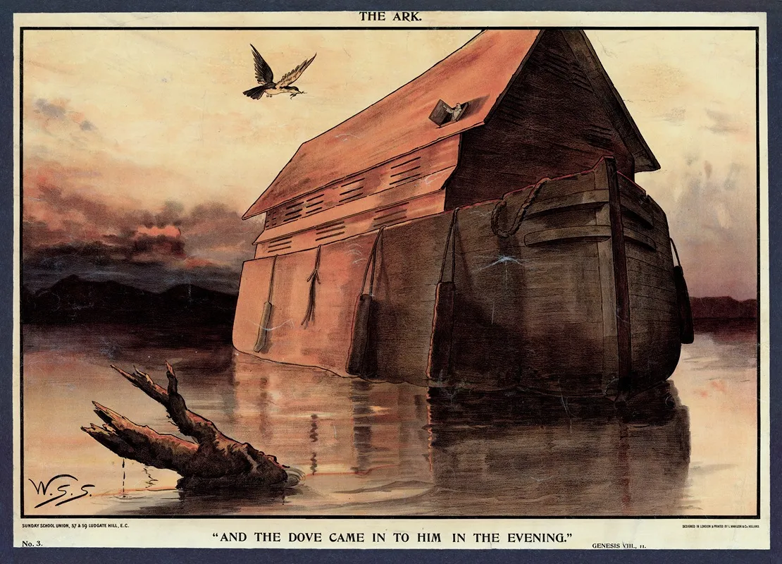 The Ark 4 by Walter Sidney Stacey - Canvas Print