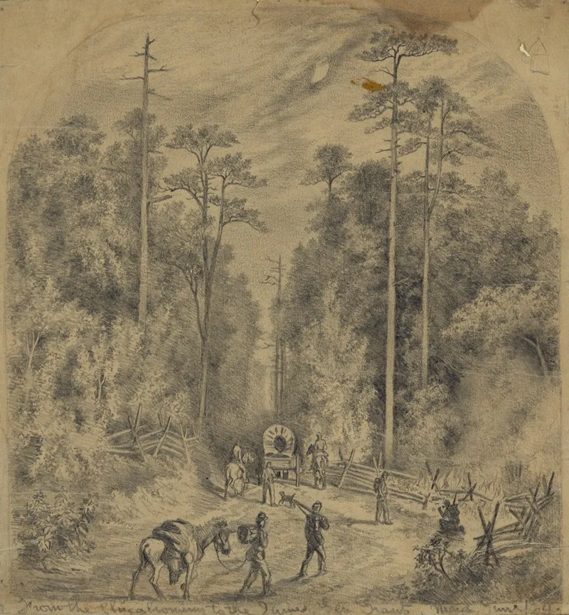 The Army Of The Potomac On The March From The Chicahominy To The James River