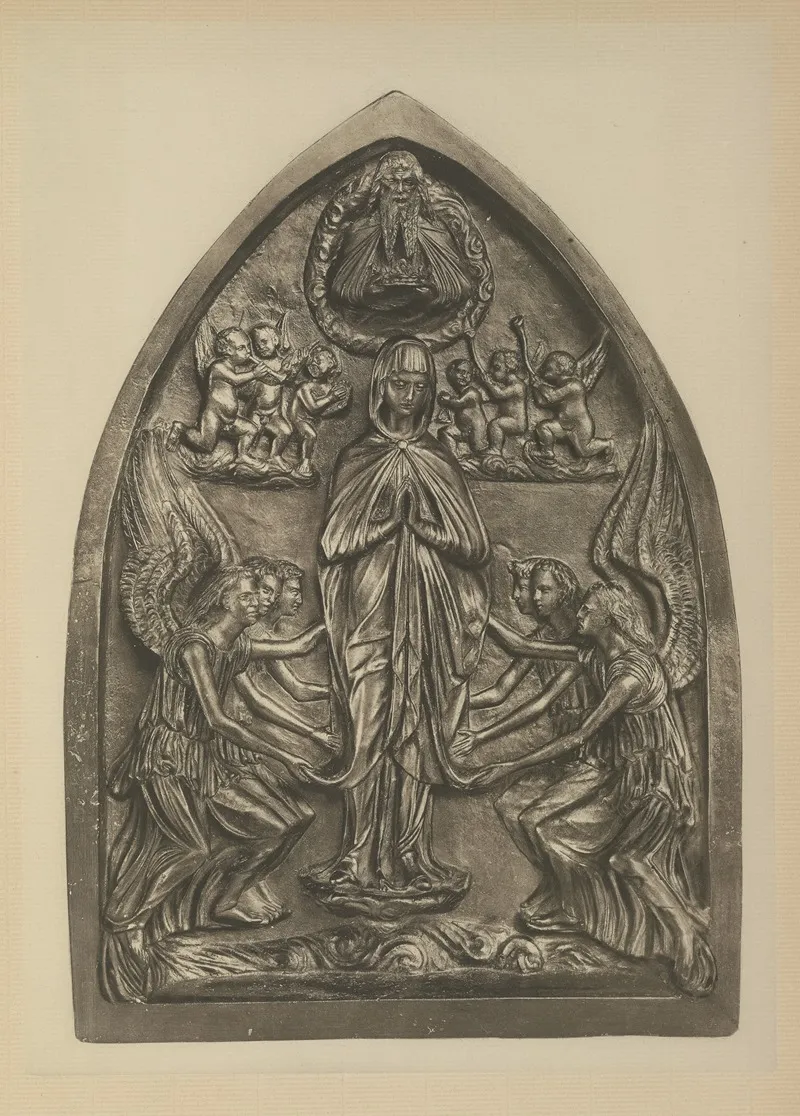 The Assumption Lombard School Xv Century by Wilhelm von Bode - Canvas Print