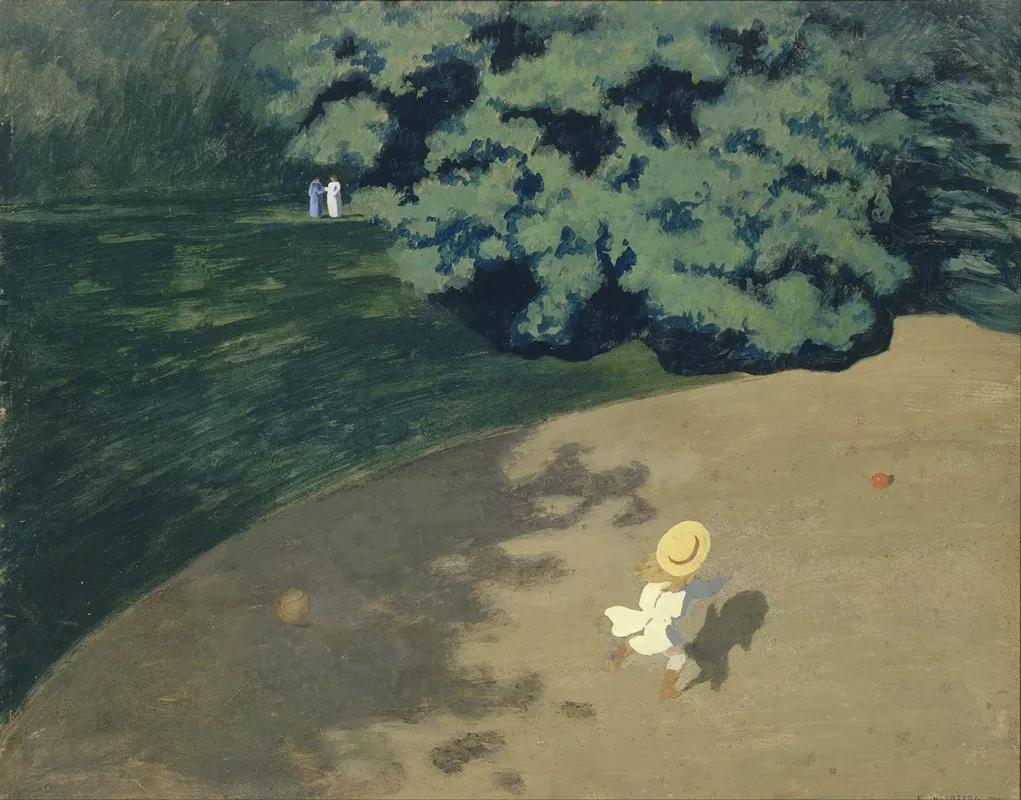 The Ball 2 by Félix Vallotton - Canvas Print