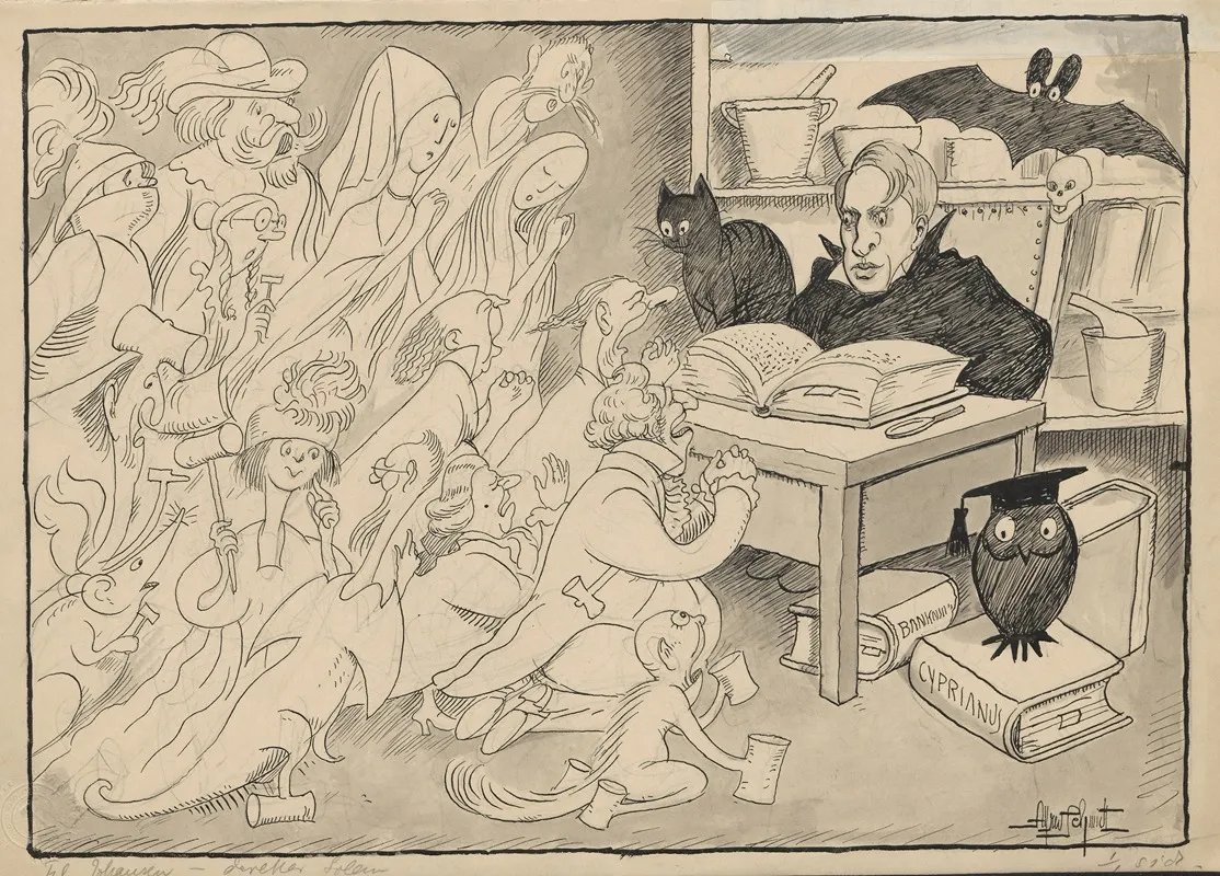 The Bankers In Aarhus Ask Faustinus For Labor Peace