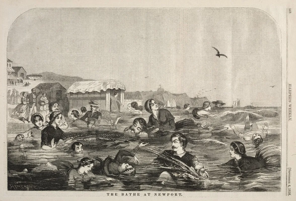The Baths At Newport